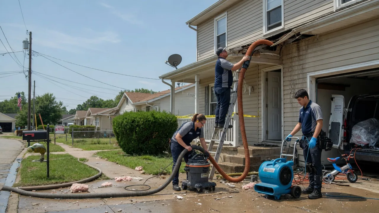 Water Damage Restoration in Hendrix, OK near me